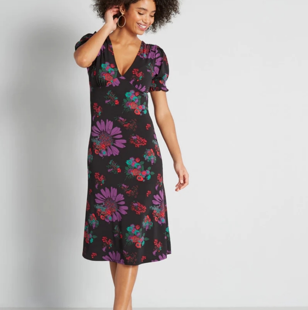 NWOT Modcloth Whimsey Underwraps Dress, size XL
